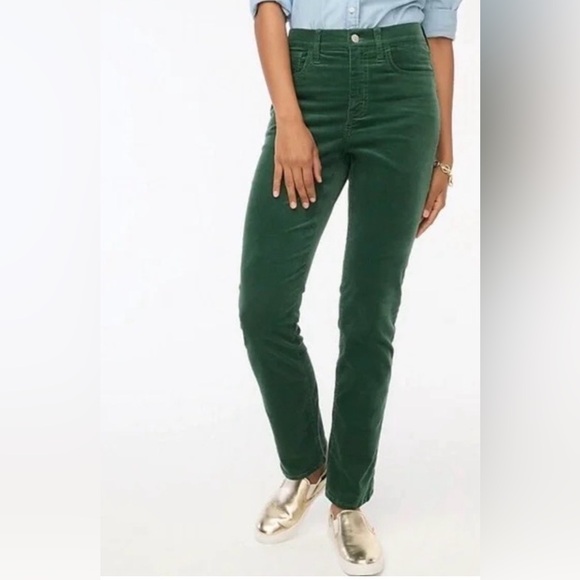 J. Crew Denim - J. Crew Forest Green Corduroy Trousers